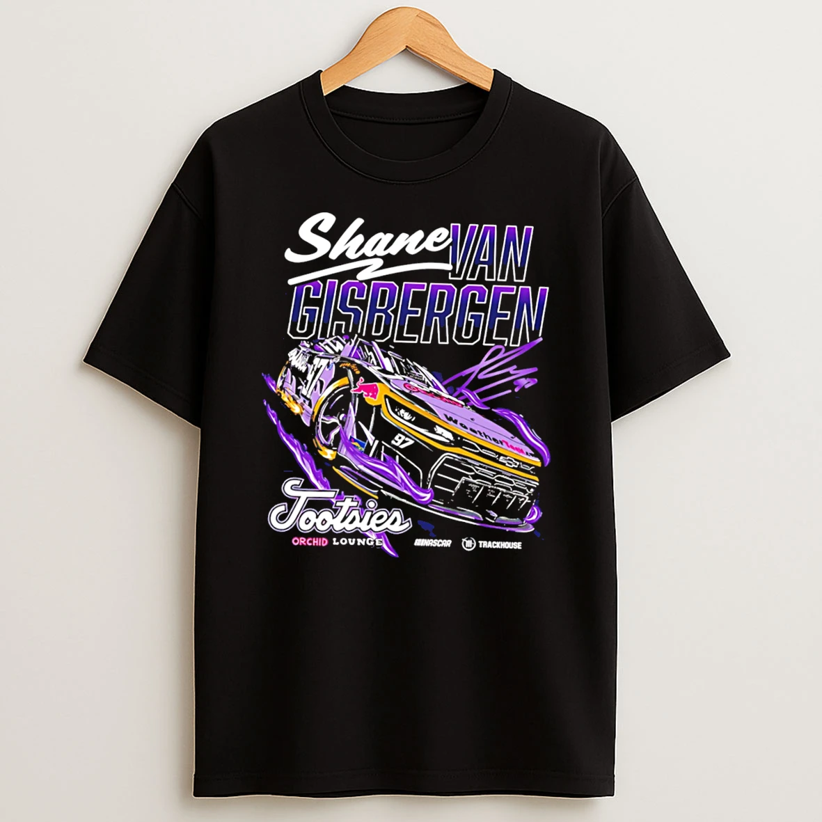 Officials Shane Van Gisbergen 97 2026 Tootsies Tee Premium T Shirt Sweatshirt Hoodie