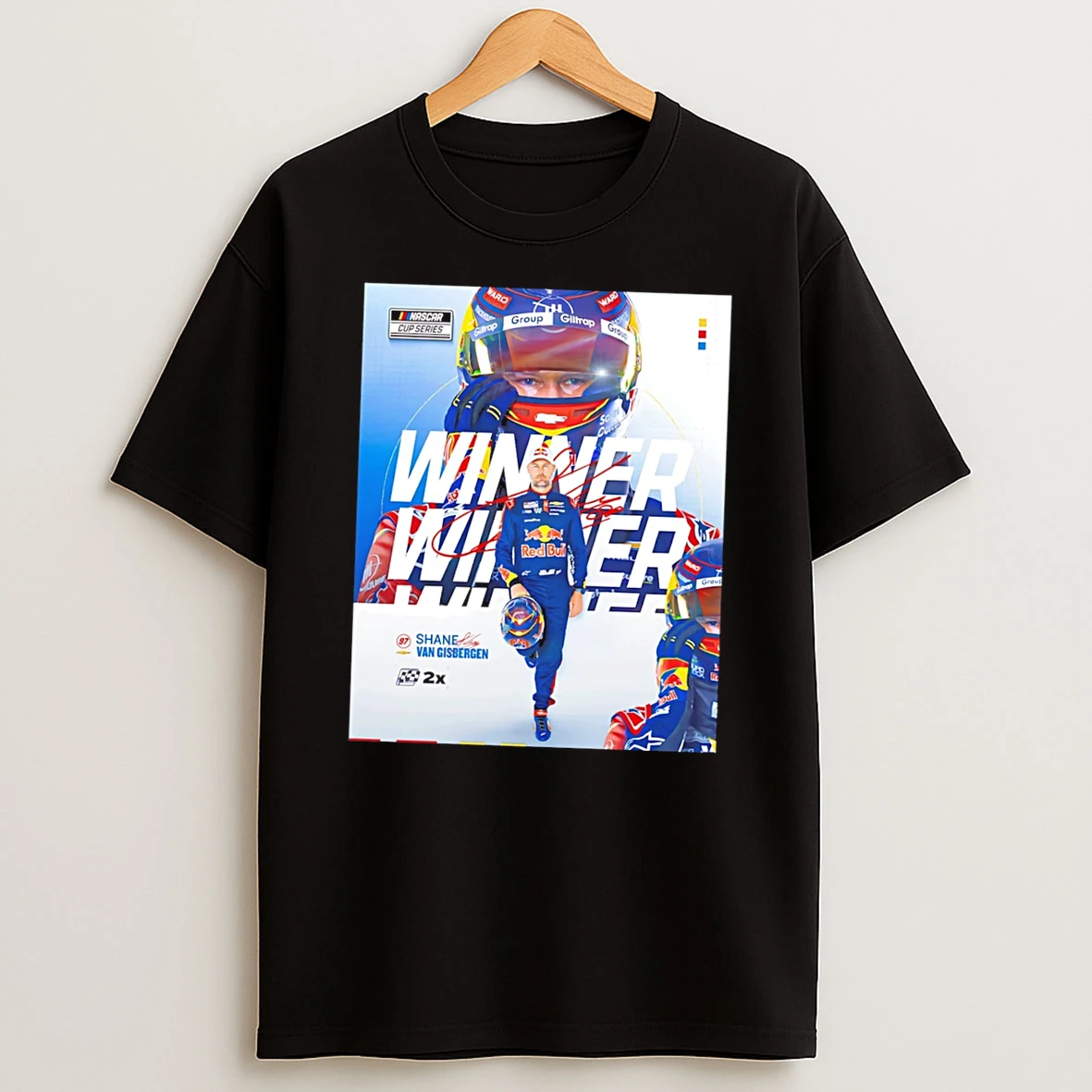 Officials Shane Van Gisbergen Second Victory In The Nascar Cup Series Tee Premium T Shirt Sweatshirt Hoodie