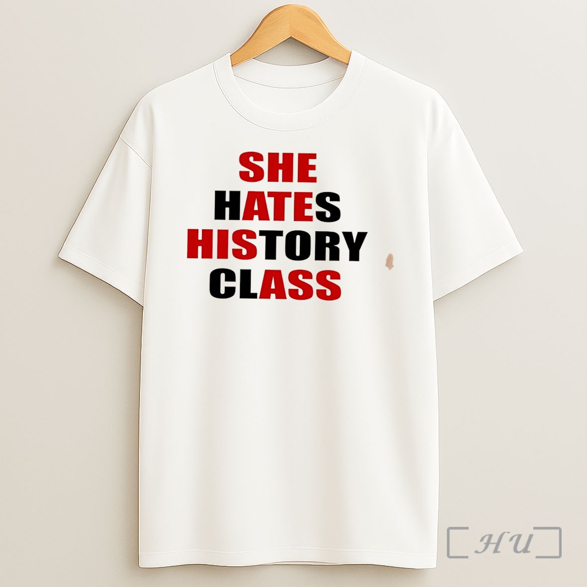 Officials She Hates History Class She Ate His Ass Text Tee Premium Shirt Sweatshirt Tee