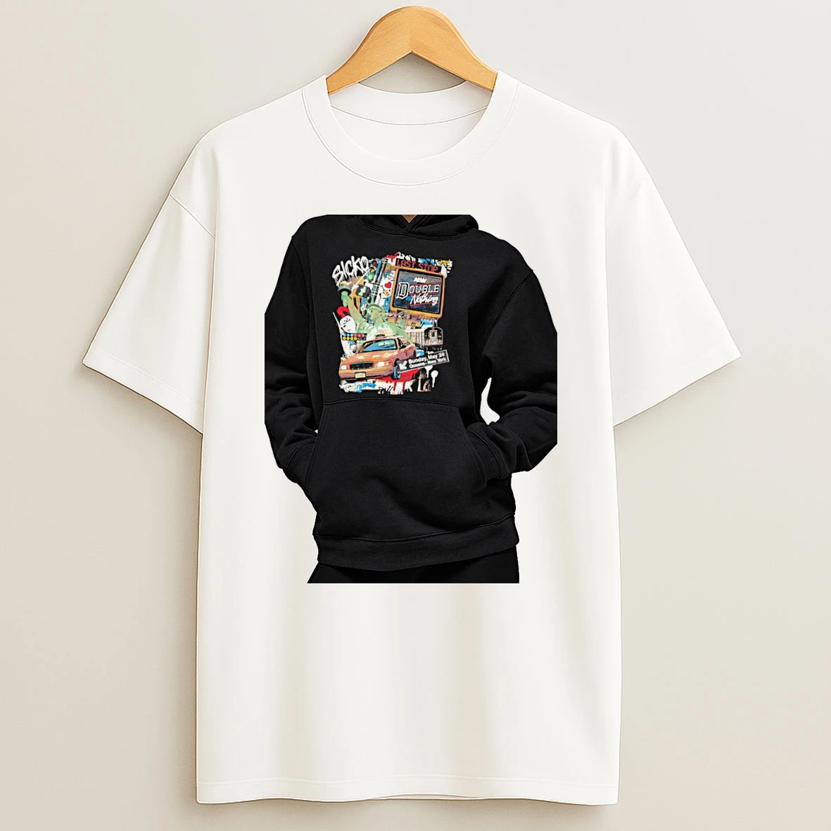 Officials Sicko Aew Double Or Nothing 2026 New York City Urban Premium T Shirt Sweatshirt Hoodie