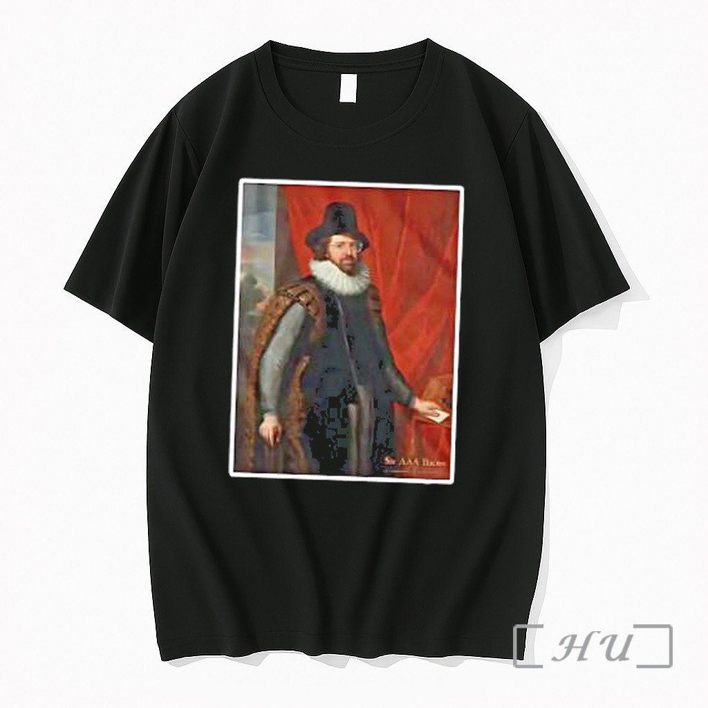 Officials Sir Francis Bacon Parody In Glasses Portrait Of A Historical Figure Premium Shirt Sweatshirt Tee