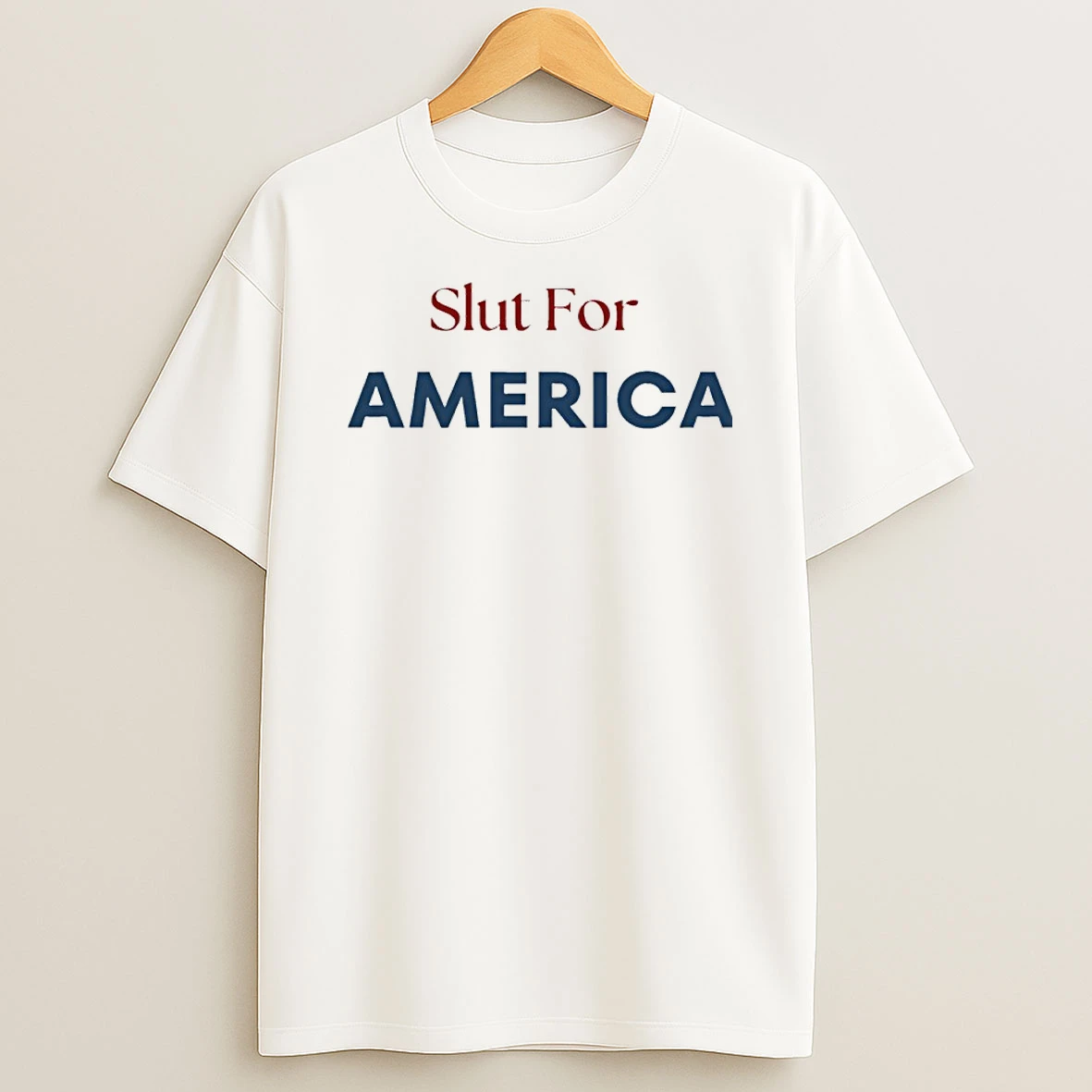 Officials Slut For America Premium T Shirt Sweatshirt Hoodie