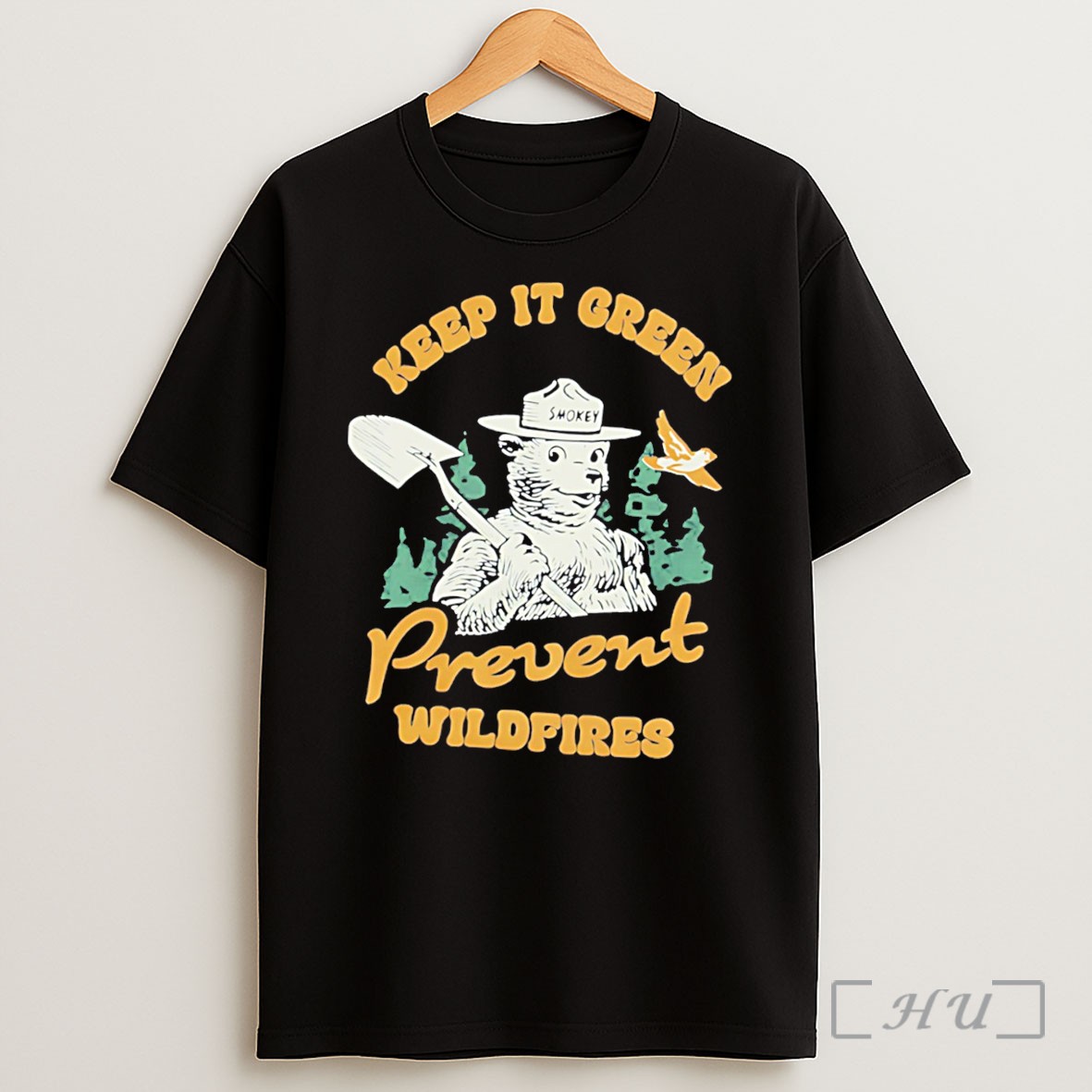 Officials Smokey Bear Bundle Keep It Green Prevent Wildfires Tee Premium Shirt Sweatshirt Tee