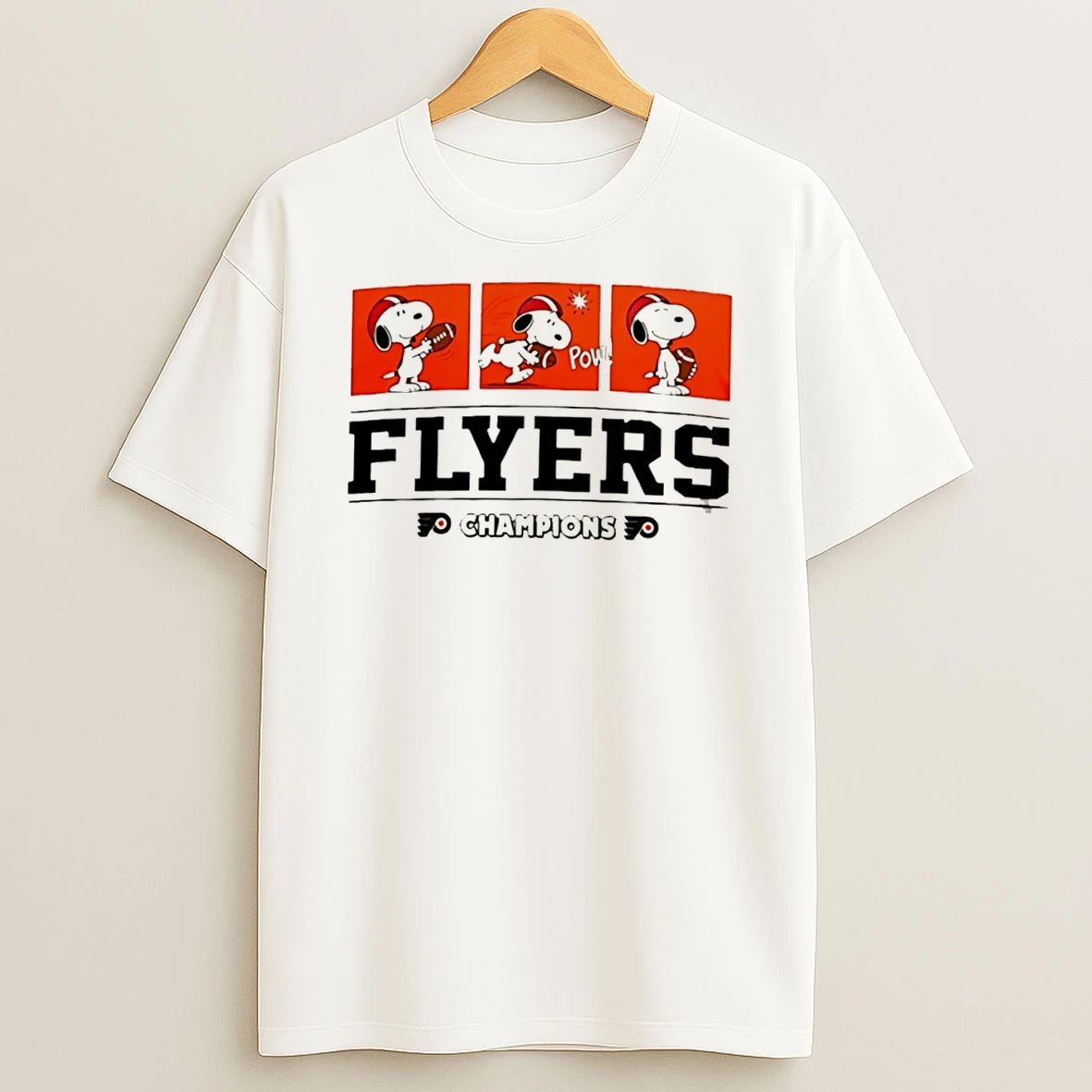 Officials Snoopy Philadelphia Flyers 2026 Champions Tee Premium T Shirt Sweatshirt Hoodie