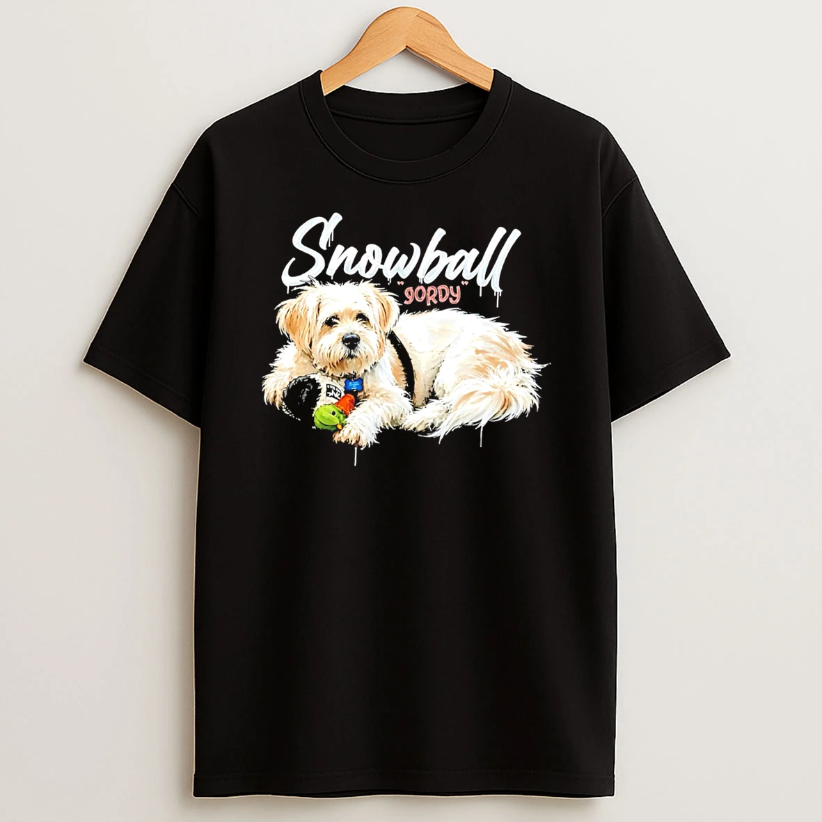 Officials Snowball Gordy Dog Portrait Tee Premium T Shirt Sweatshirt Hoodie