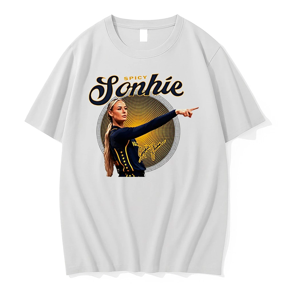 Officials Sophie Cunningham 8 Point Spicy Sonhie Indiana Fever Basketball Wnba 2026 Premium T Shirt Sweatshirt Hoodie