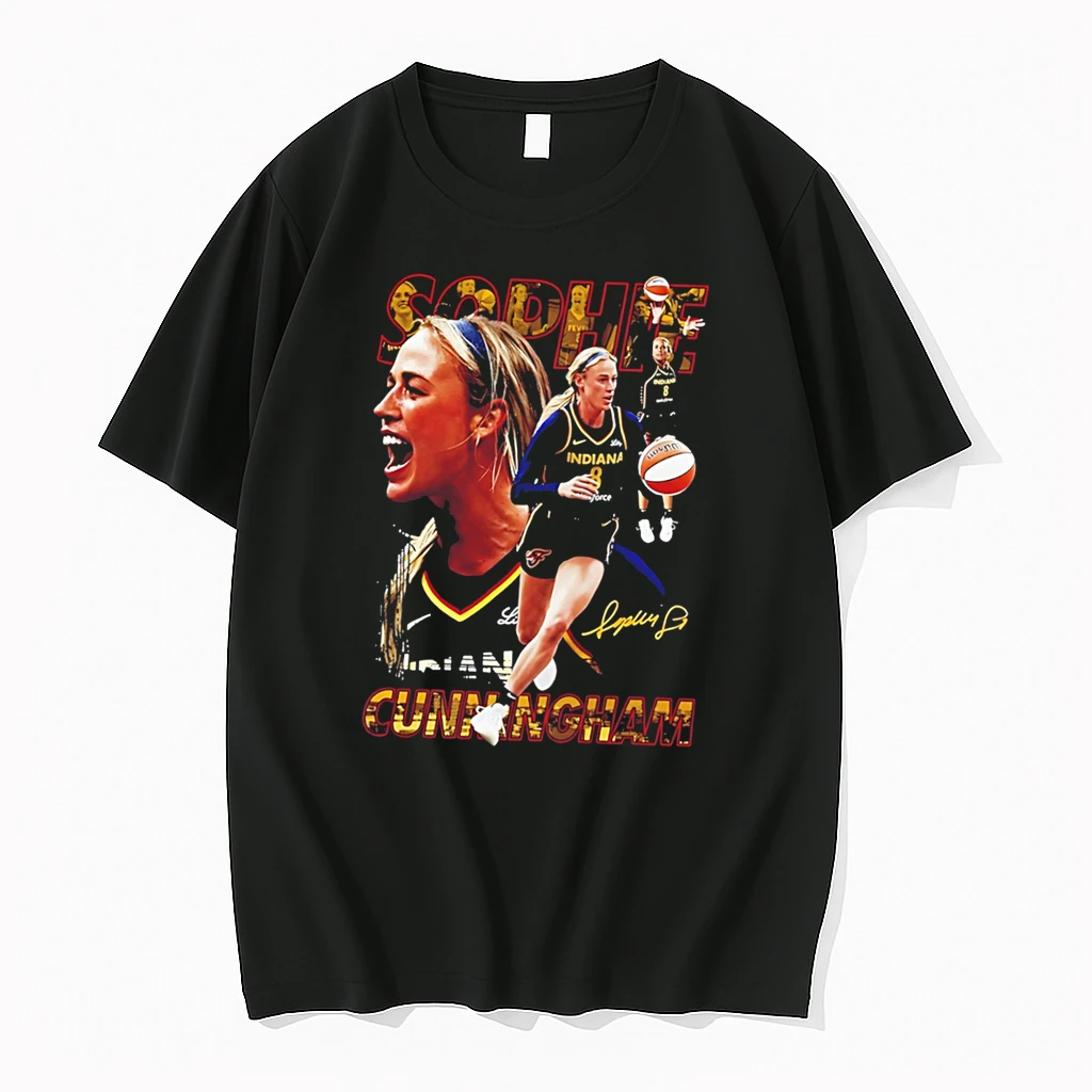 Officials Sophie Cunningham Indiana Fever Basketball Player Tee Premium T Shirt Sweatshirt Hoodie