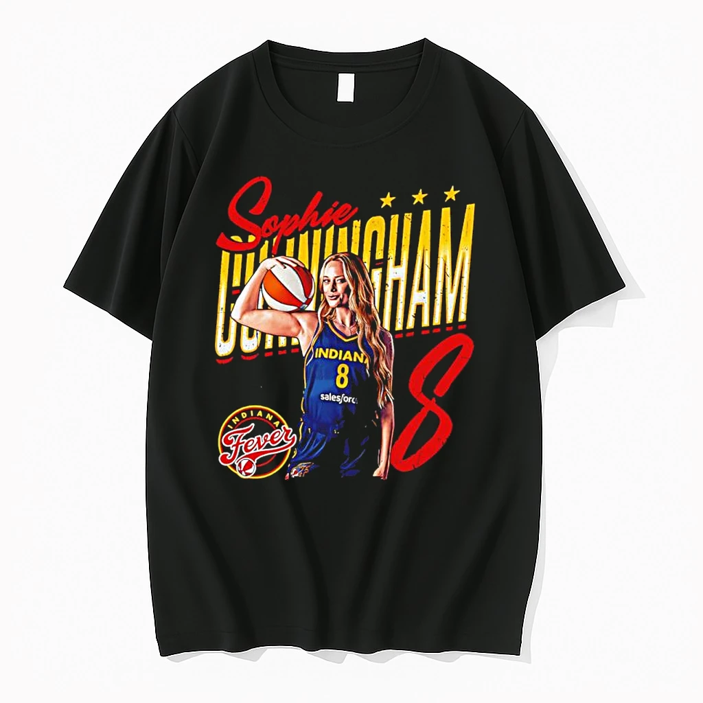 Officials Sophie Cunningham Indiana Fever Wnba 8 Premium T Shirt Sweatshirt Hoodie