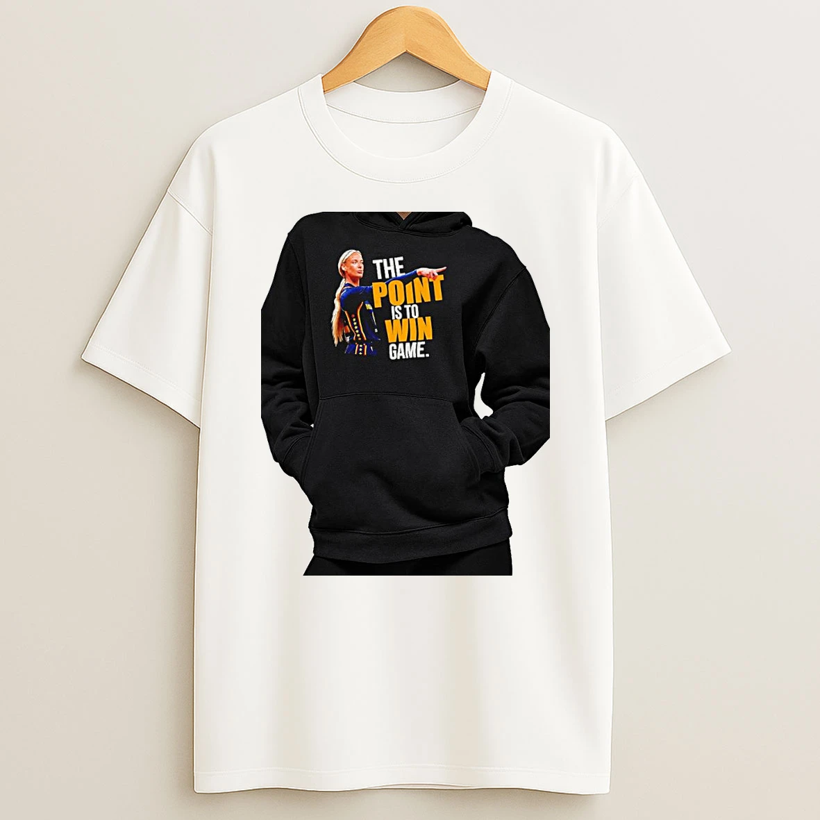 Officials Sophie Cunningham Indiana Fever Point Is To Win Game Premium T Shirt Sweatshirt Hoodie