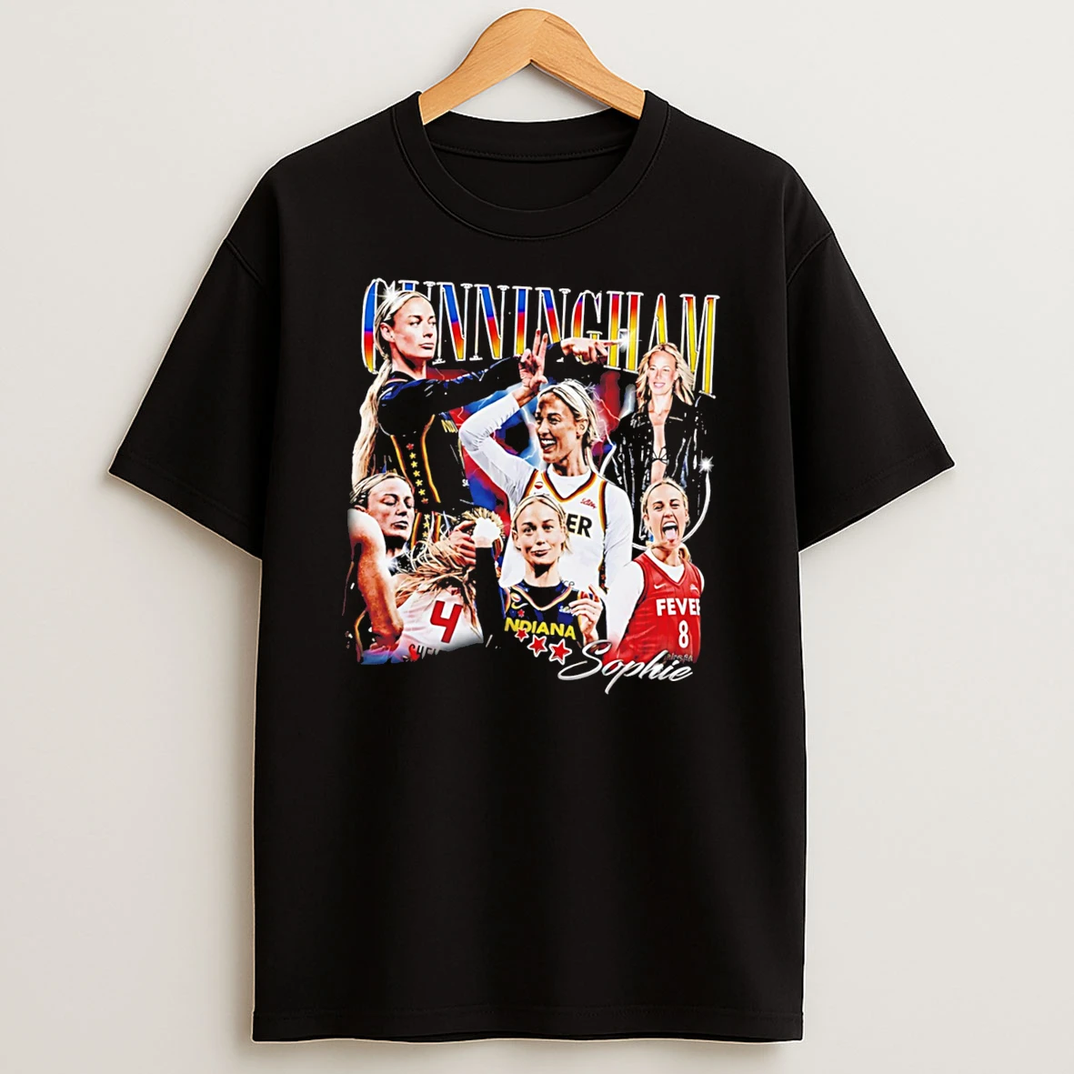 Officials Sophie Cunningham Indiana Pointing Girl Tee Premium T Shirt Sweatshirt Hoodie
