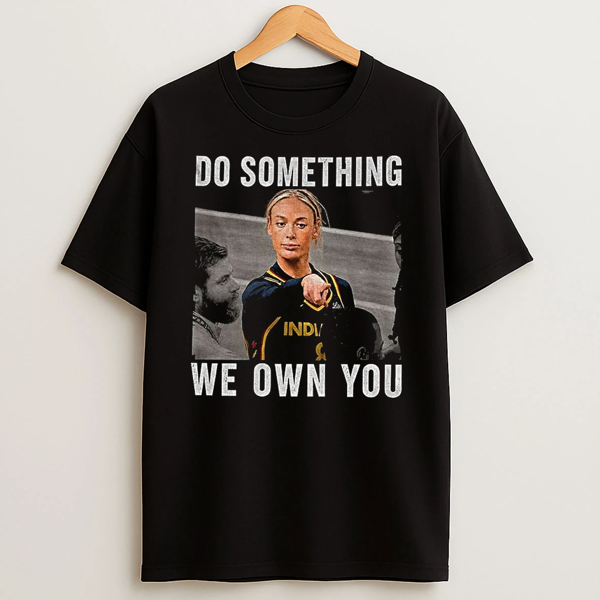 Officials Sophie Cunningham Point God Indiana Fever Wnba 2026 Do Something We Own You Premium T Shirt Sweatshirt Hoodie