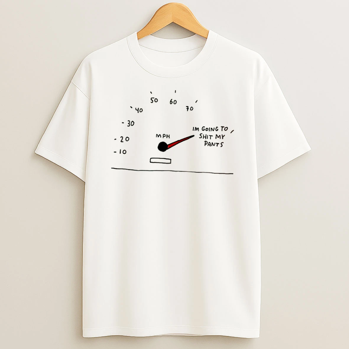 Officials Speedometer I Am Going To Shit My Pants Tee Premium T Shirt Sweatshirt Hoodie