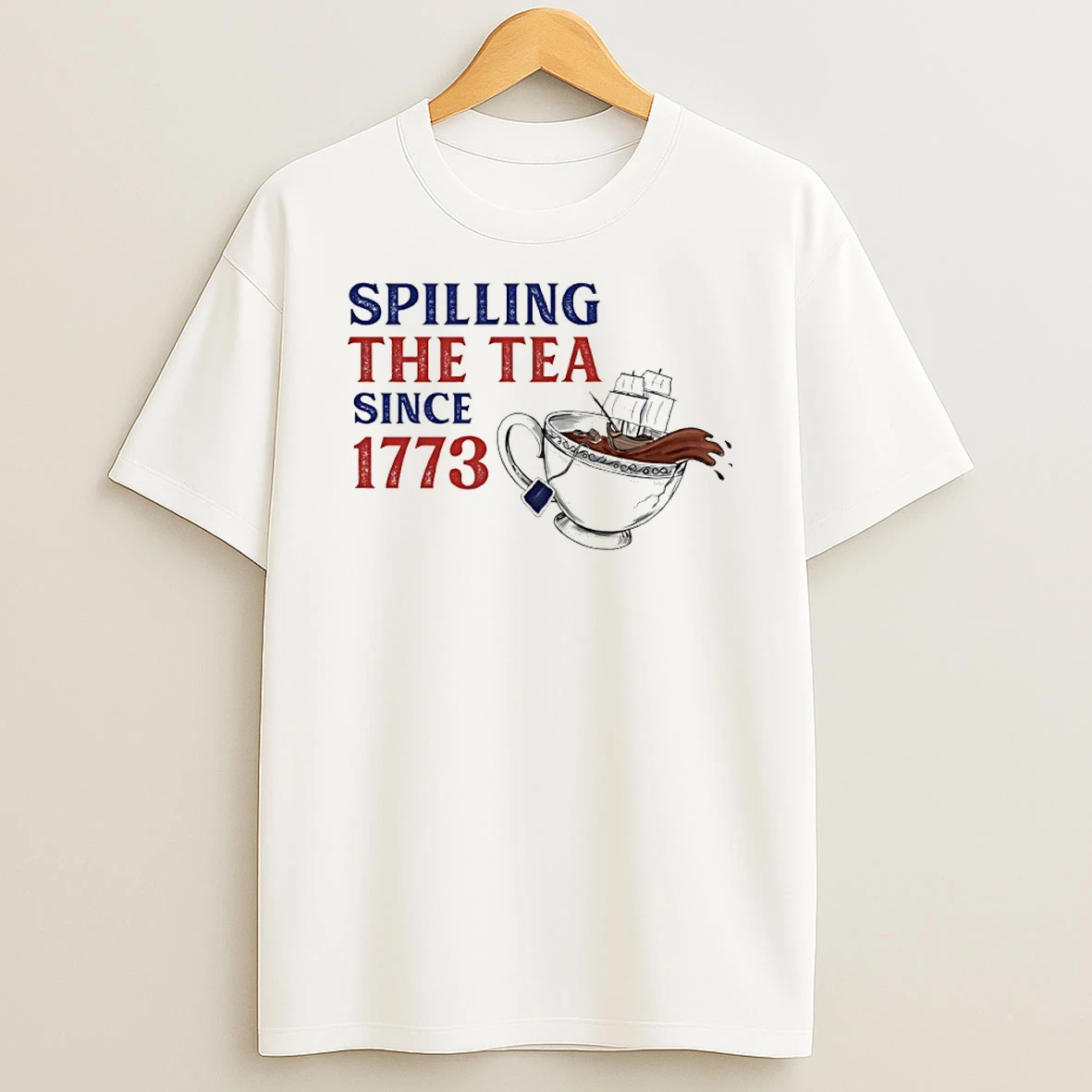 Officials Spilling The Tea Since 1773 American History Premium T Shirt Sweatshirt Hoodie