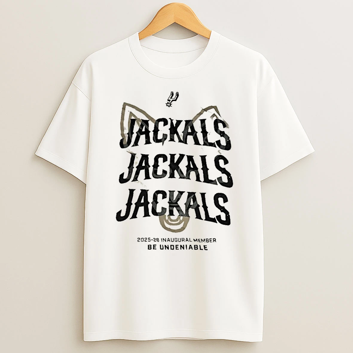 Officials Spurs Jackals 2025 26 Inaugural Member Be Undeniable Basketball Nba Graphic Premium T Shirt Sweatshirt Hoodie