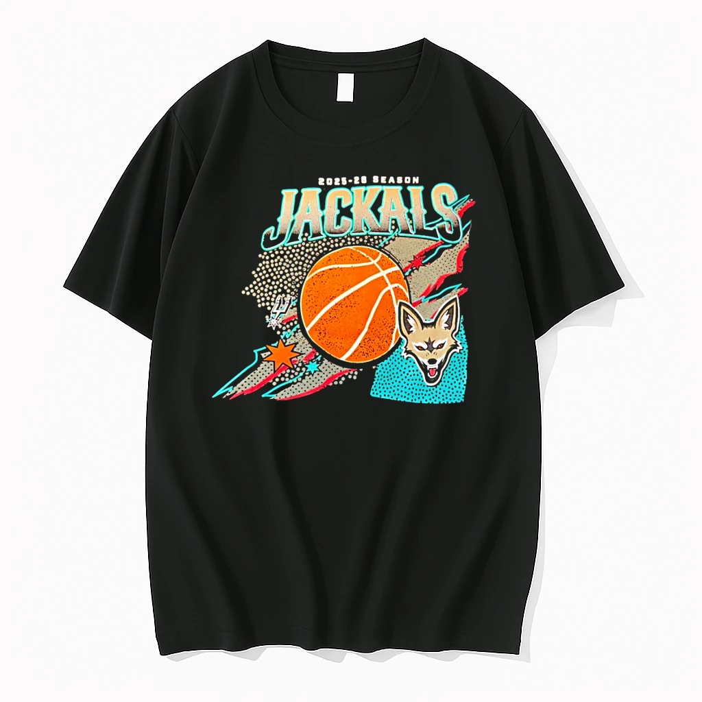 Officials Spurs Jackals 2025 26 Season Basketball Nba Graphic Premium T Shirt Sweatshirt Hoodie