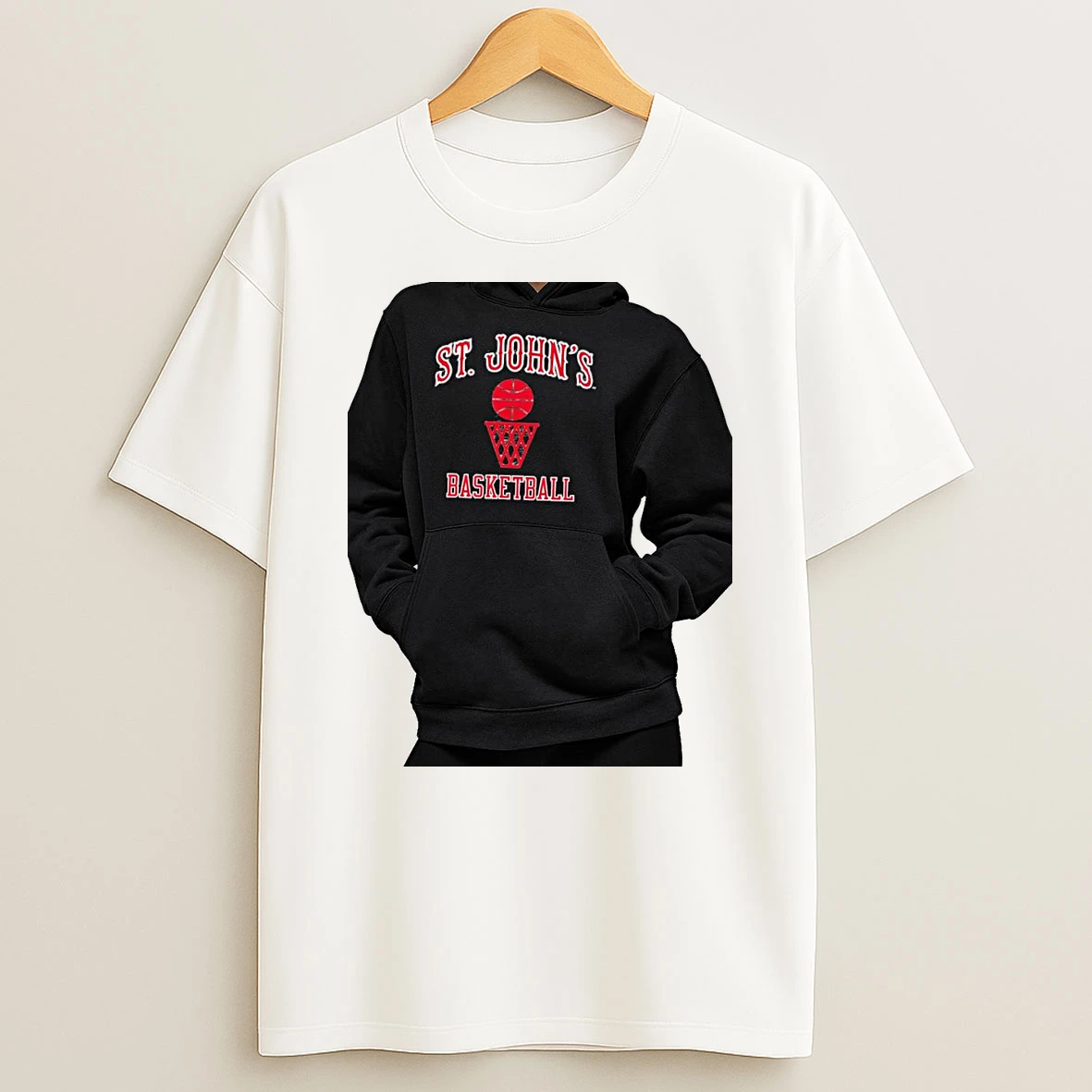 Officials St Johns Basketball Logo Premium T Shirt Sweatshirt Hoodie