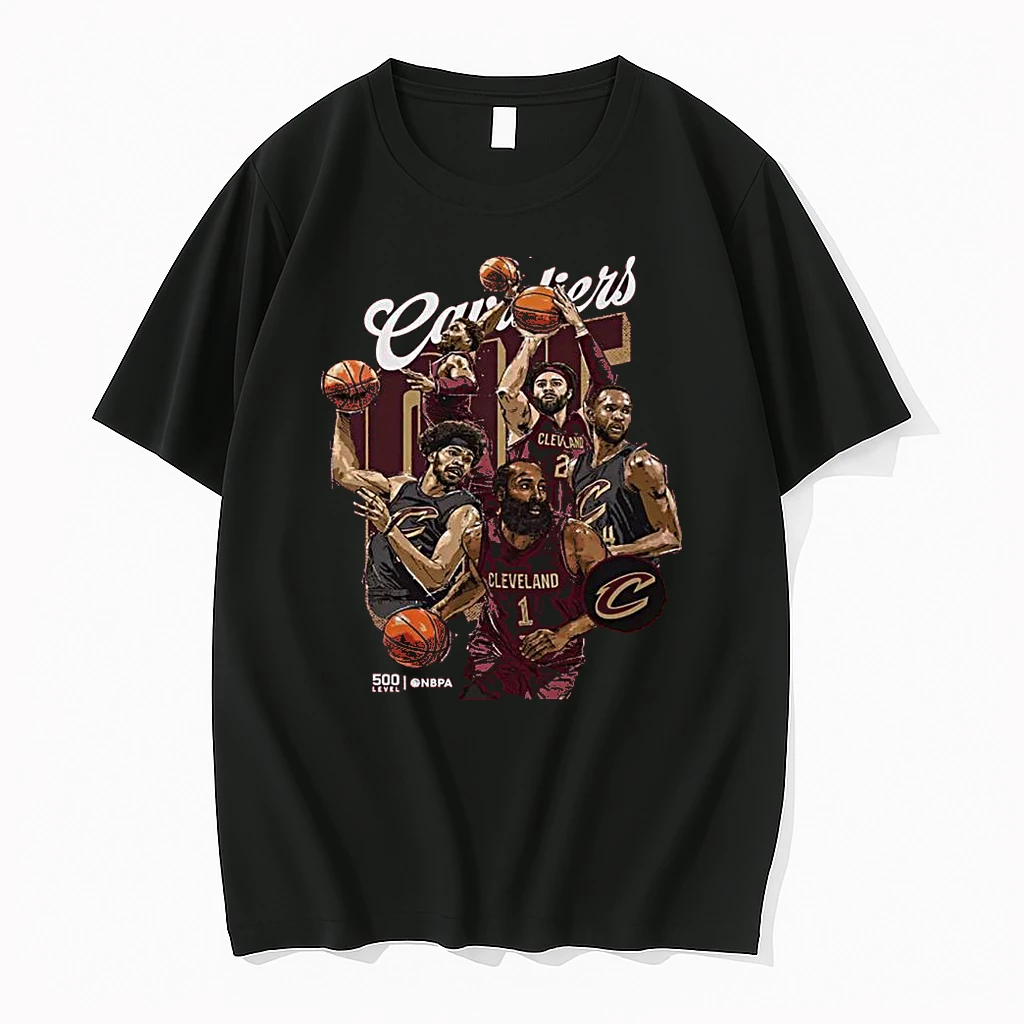 Officials Starting 5 Cleveland Cavaliers Nba 2026 Playoffs 1 Premium T Shirt Sweatshirt Hoodie