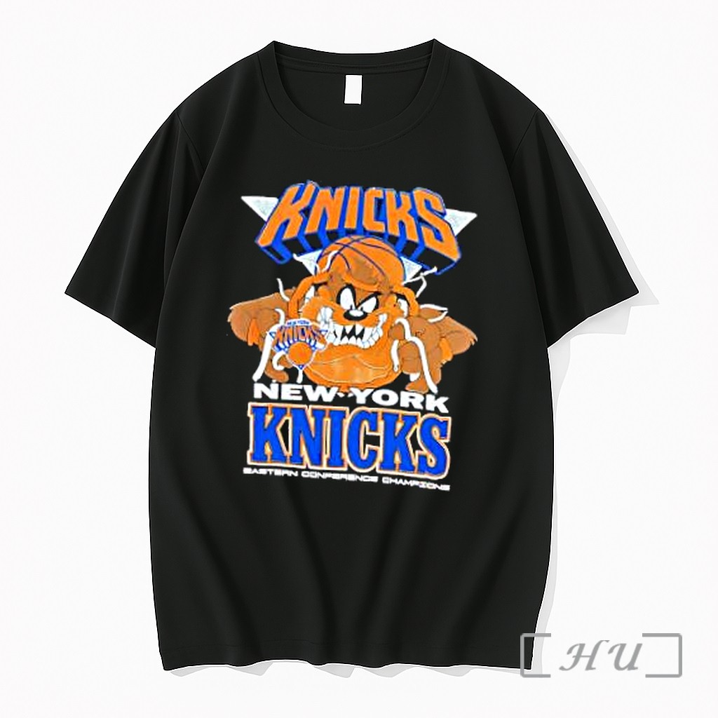 Officials Taz Tasmanian Devil New York Knicks Eastern Conference Champions Nba Premium Shirt Sweatshirt Tee