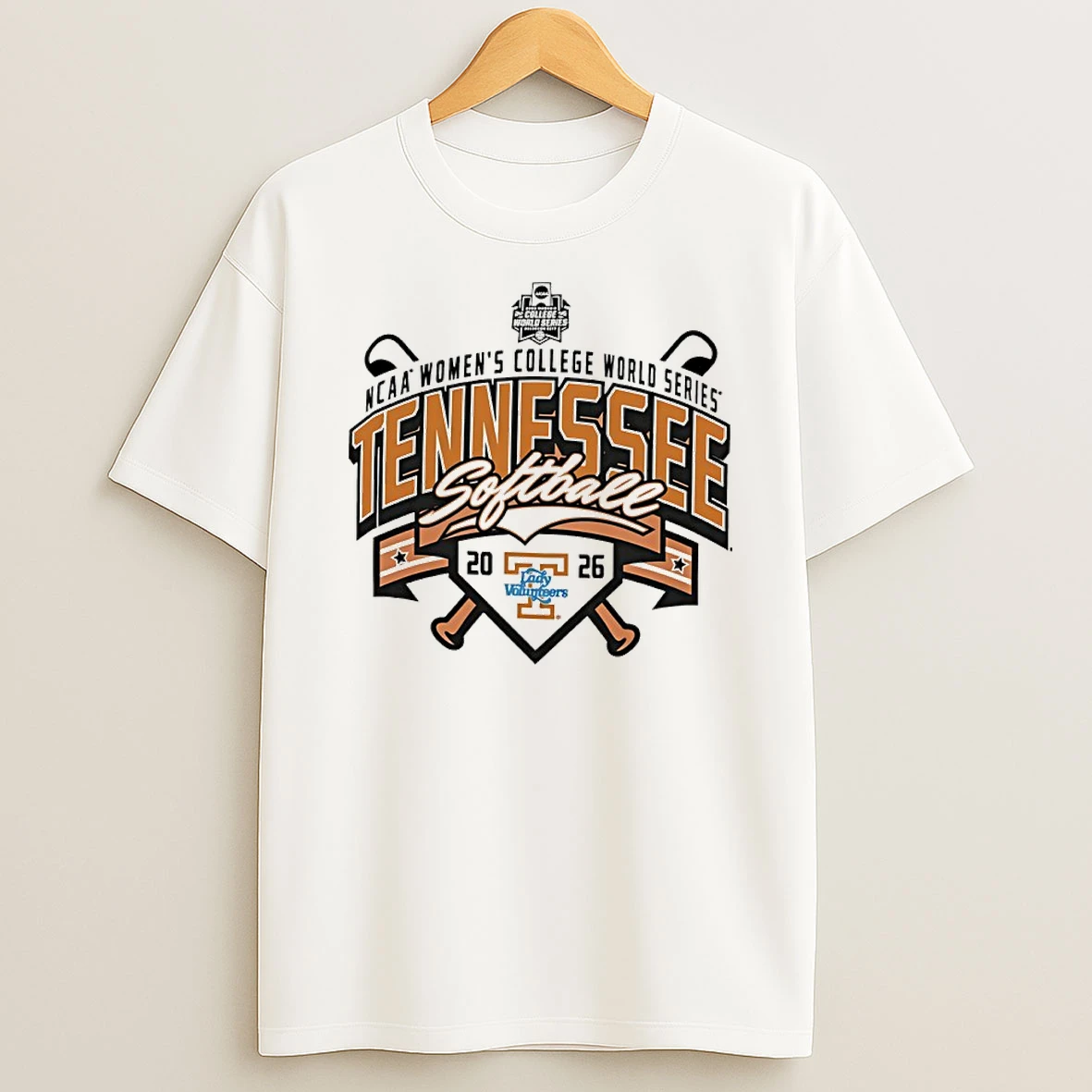Officials Tennessee Softball 2026 Ncaa Womens College World Series Premium T Shirt Sweatshirt Hoodie
