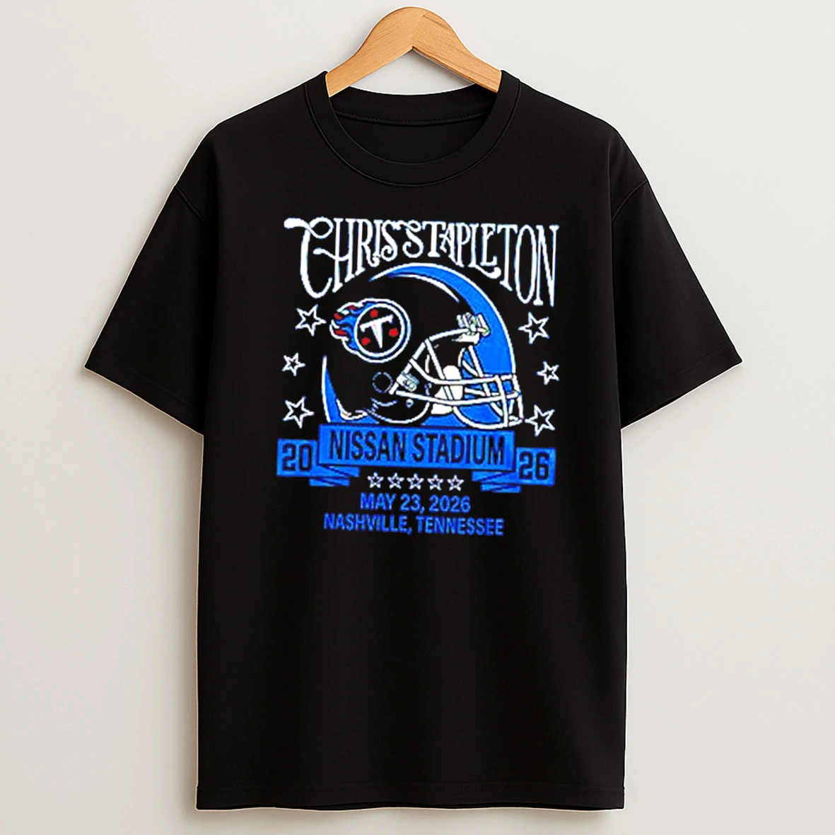 Officials Tennessee Titans X Chris Stapleton All American Road Show At Nissan Stadium 2026 Tee Premium T Shirt Sweatshirt Hoodie