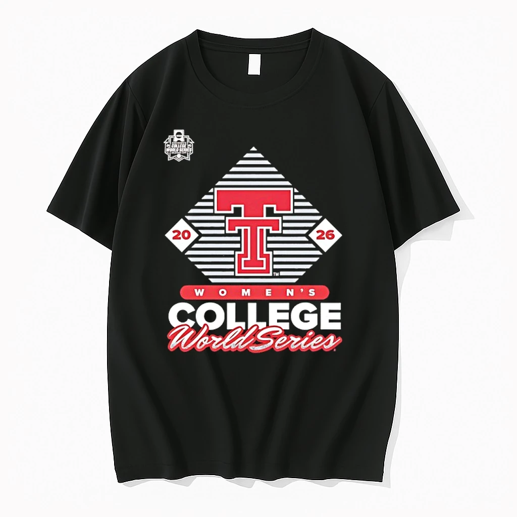 Officials Texas Tech Red Raiders 2026 Ncaa Softball Womens College World Series Premium T Shirt Sweatshirt Hoodie