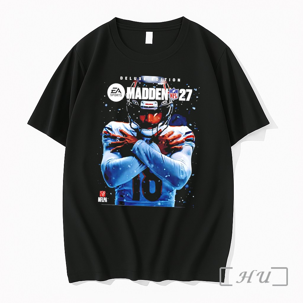 Officials The Iceman Caleb Williams Chicago Bears Nfl Madden 27 Skyline Tee Premium Shirt Sweatshirt Tee