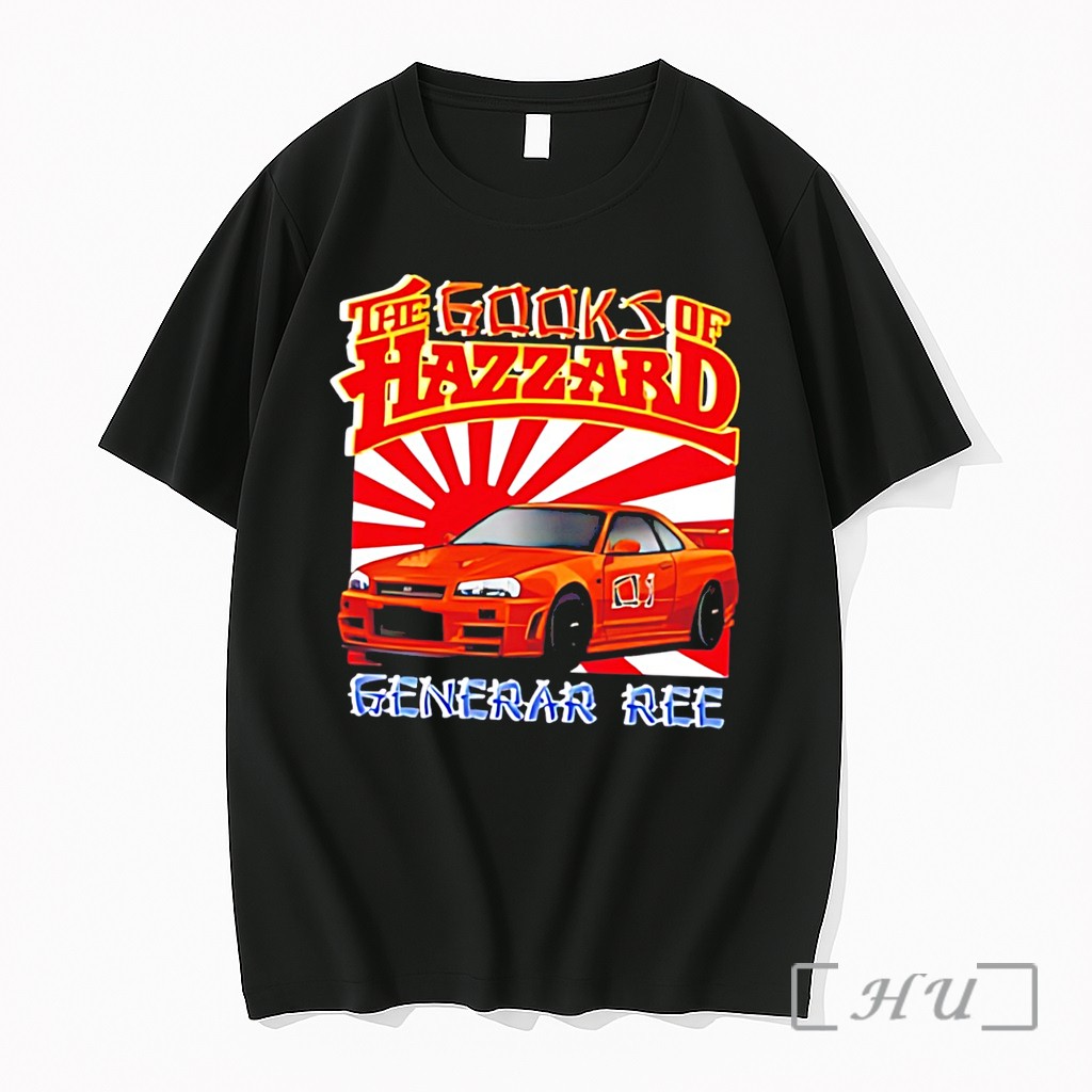 Officials The Gooks Of Hazzard Generar Ree Japanese Rising Sun Background Tee Premium Shirt Sweatshirt Tee