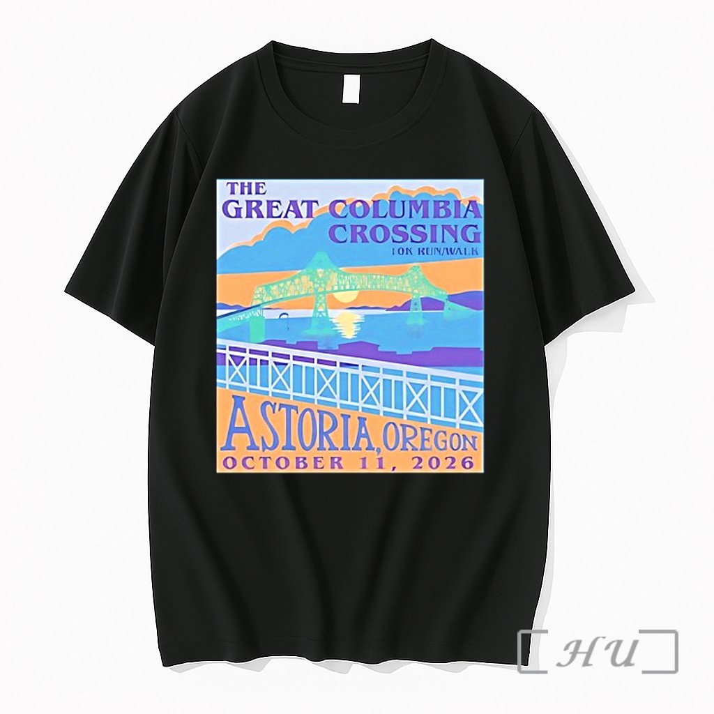 Officials The Great Columbia Crossing 10k Run Walk A Stroria Oregon October 11 2026 Premium Shirt Sweatshirt Tee