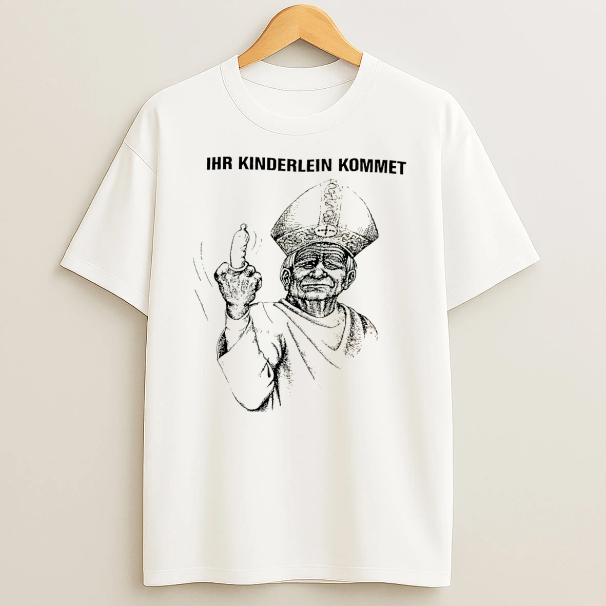 Officials The Pope Ihr Kinderlein Kommet Funny Tee Premium T Shirt Sweatshirt Hoodie