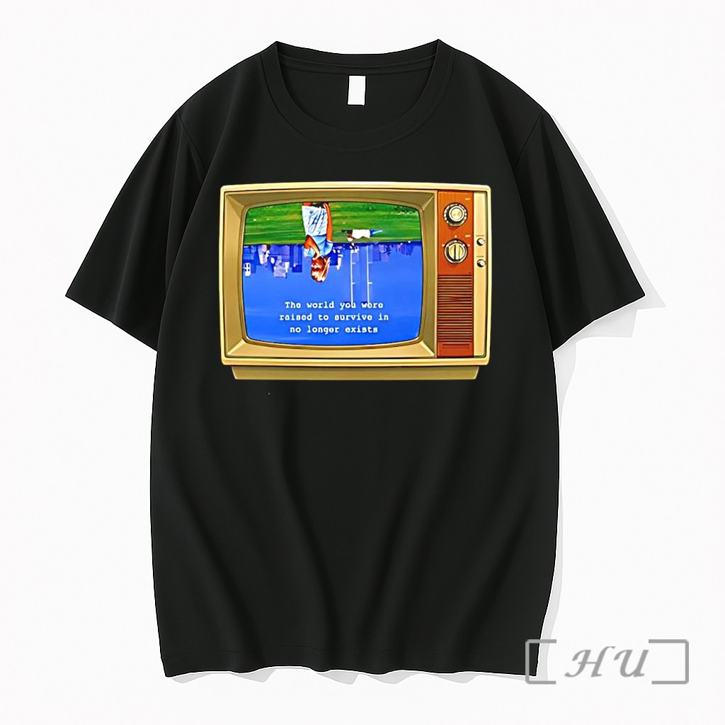 Officials The World You Were Raised To Survive In No Longer Exists Upside Down City Tv Premium Shirt Sweatshirt Tee