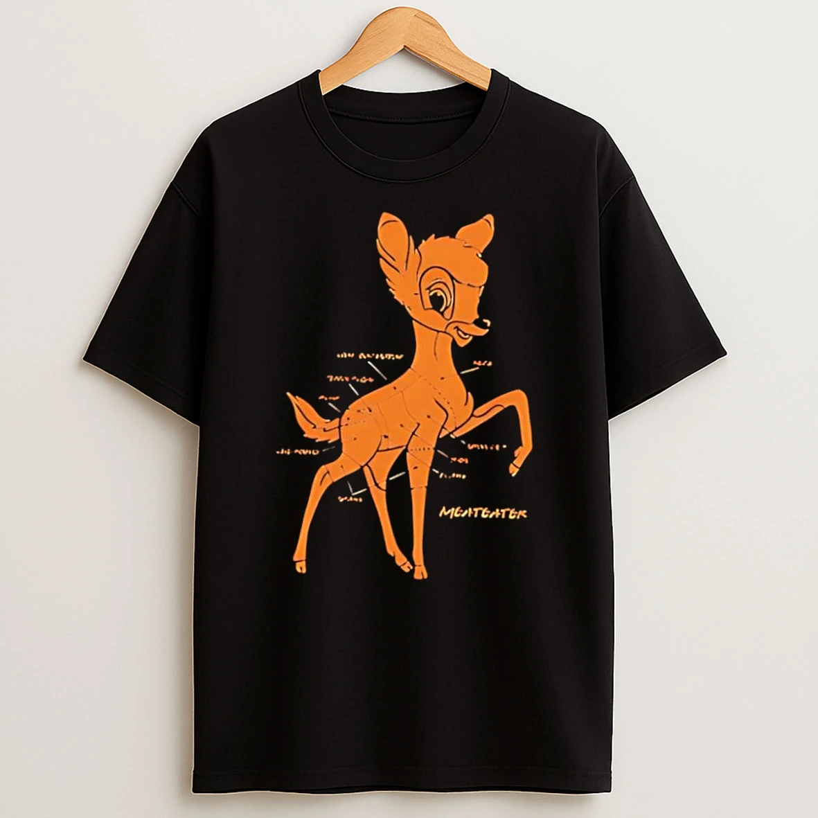 Officials Themeateater Butchering Bambi Black Premium T Shirt Sweatshirt Hoodie