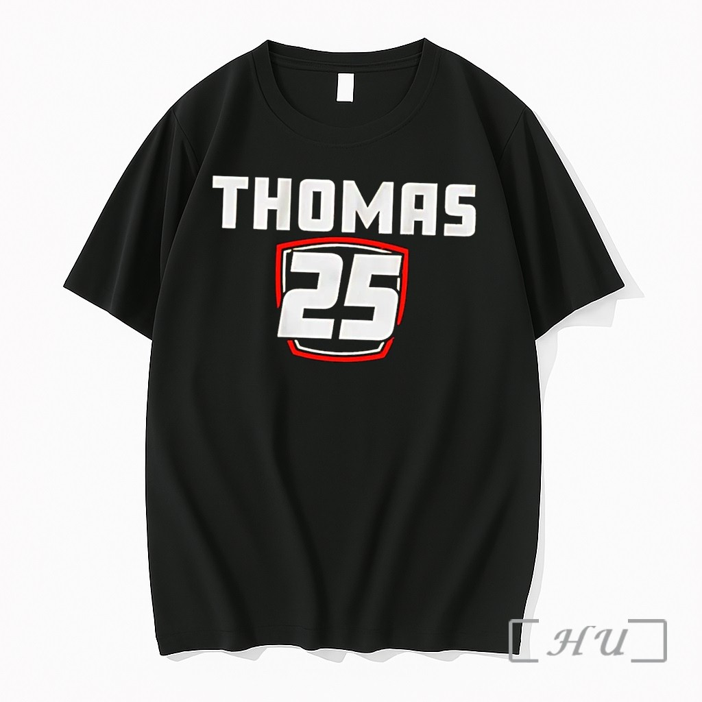 Officials Thomas 25 Logo Print Orange Team Black Premium Shirt Sweatshirt Tee