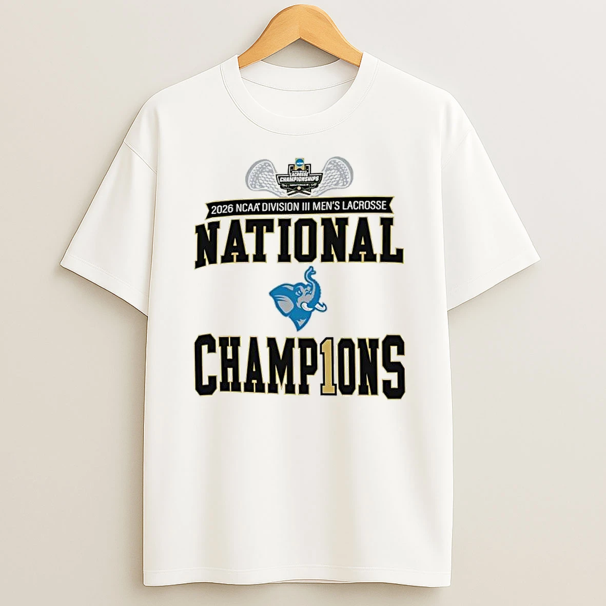Officials Tufts Jumbos 2026 Ncaa Division Iii Mens Lacrosse National Champions Logo Premium T Shirt Sweatshirt Hoodie