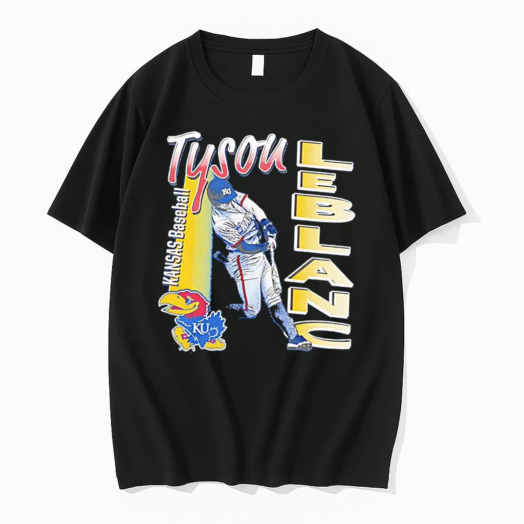 Officials Tyson Leblanc Kansas Baseball 90s Graphic Tee Premium T Shirt Sweatshirt Hoodie