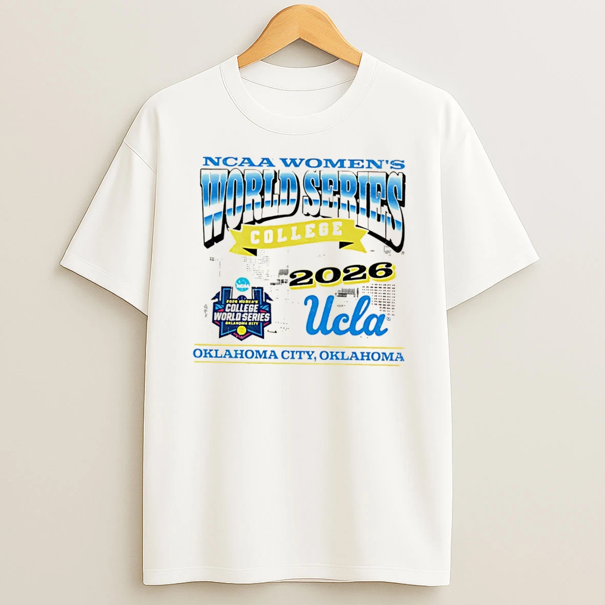 Officials Ucla Softball 2026 Womens College World Series Skyline Tee Premium T Shirt Sweatshirt Hoodie