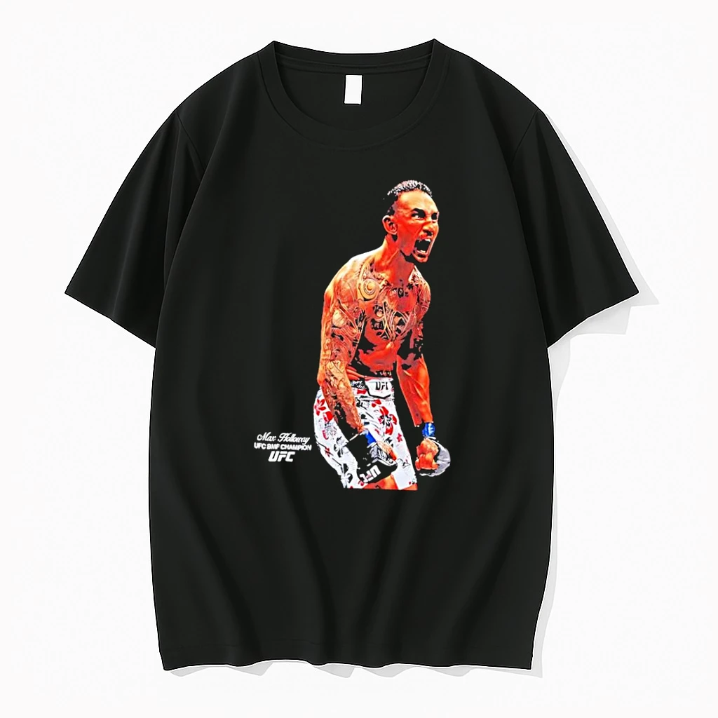 Officials Ufc Bmf Champion Max Holloway Yelling Black Premium T Shirt Sweatshirt Hoodie
