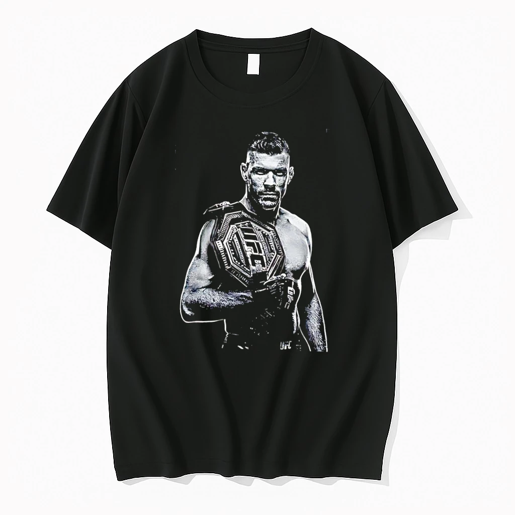 Officials Ufc Champion Dricus Du Plessis Holding The Ufc Title Black Premium T Shirt Sweatshirt Hoodie