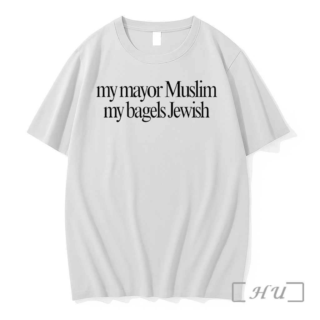 Officials Zohran Mamdani My Mayor Muslim My Bagels Jewish Premium Shirt Sweatshirt Tee