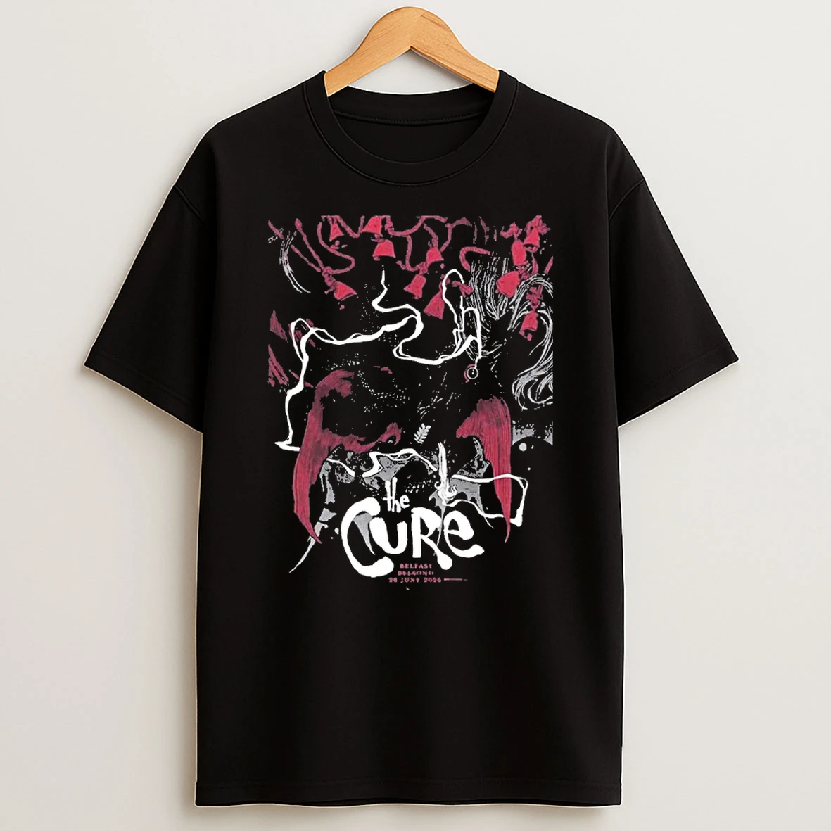Officials The Cure Belfast Uk 2026 At Belsonic On 28 June Premium T Shirt Sweatshirt Hoodie