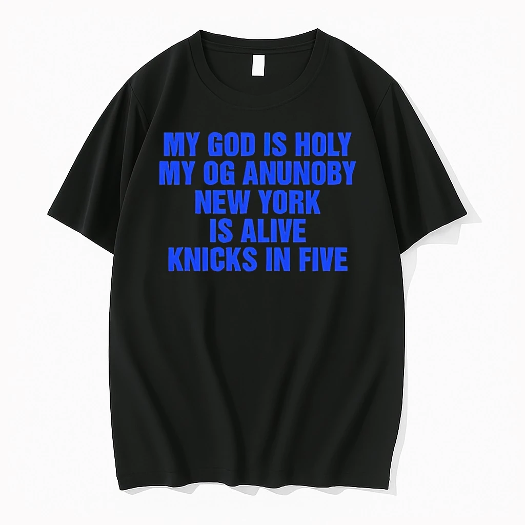 Og Anunoby Basketball My God Is Holy My Og Anunoby New York Is Alive Shirts
