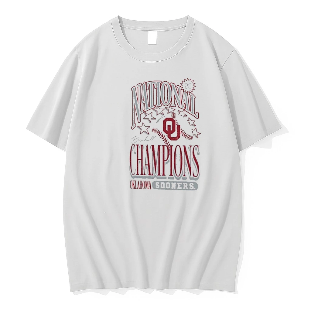 Oklahoma Sooners 2026 Ncaa Baseball Mens College World Series Champions Stars Shirts