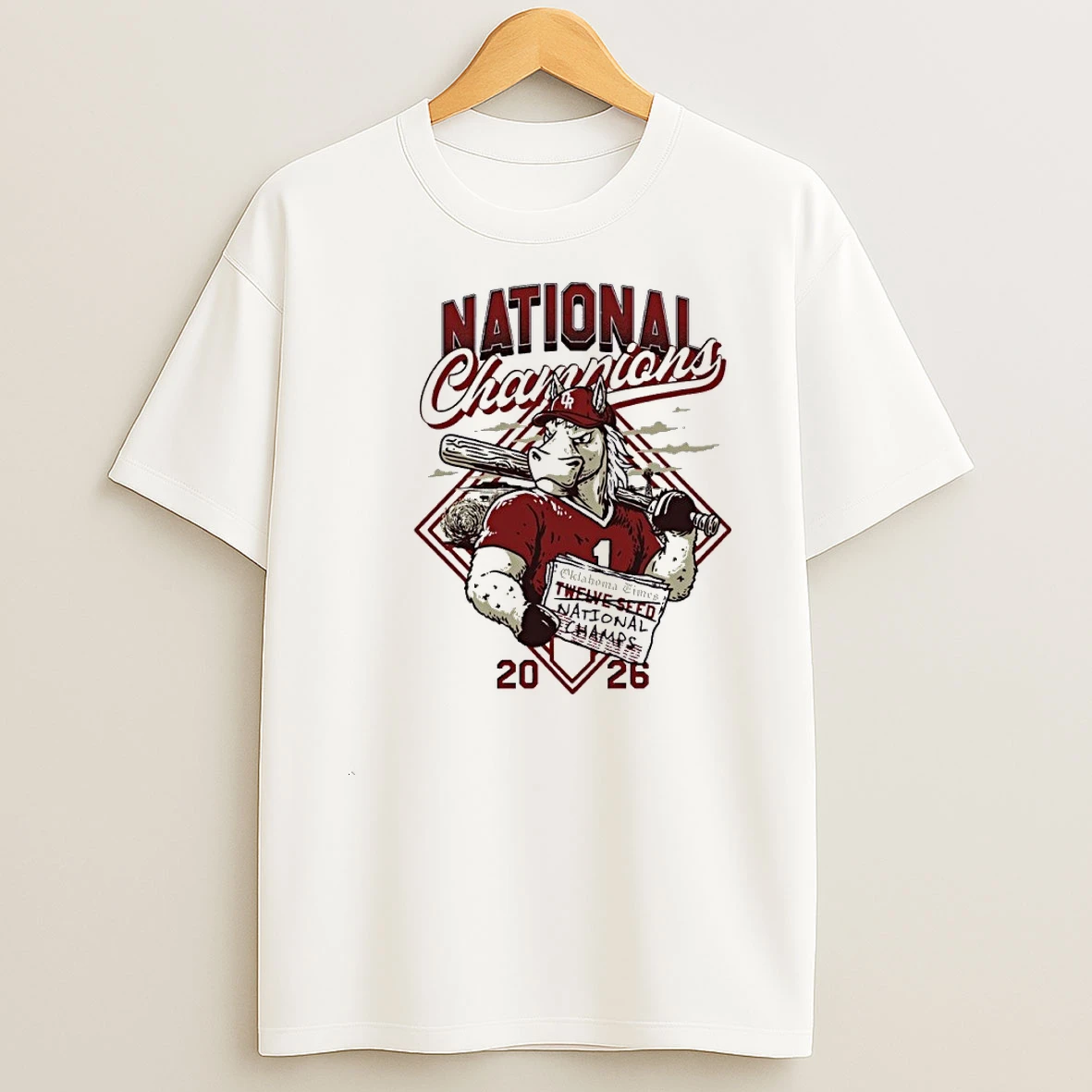 Oklahoma Sooners 2026 Ncaa Baseball National Champions Oklahoma Times Shirts