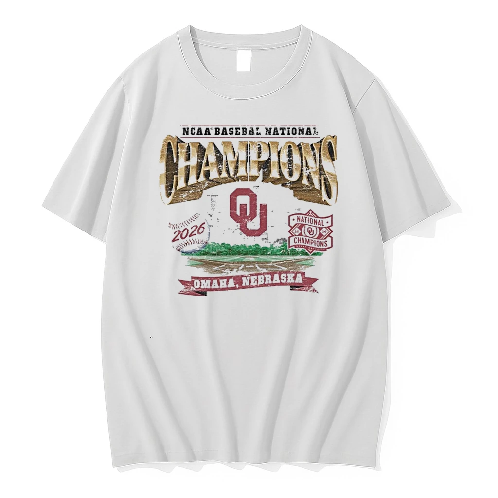 Oklahoma Sooners 2026 Ncaa Baseball National Champions Retro Shirts