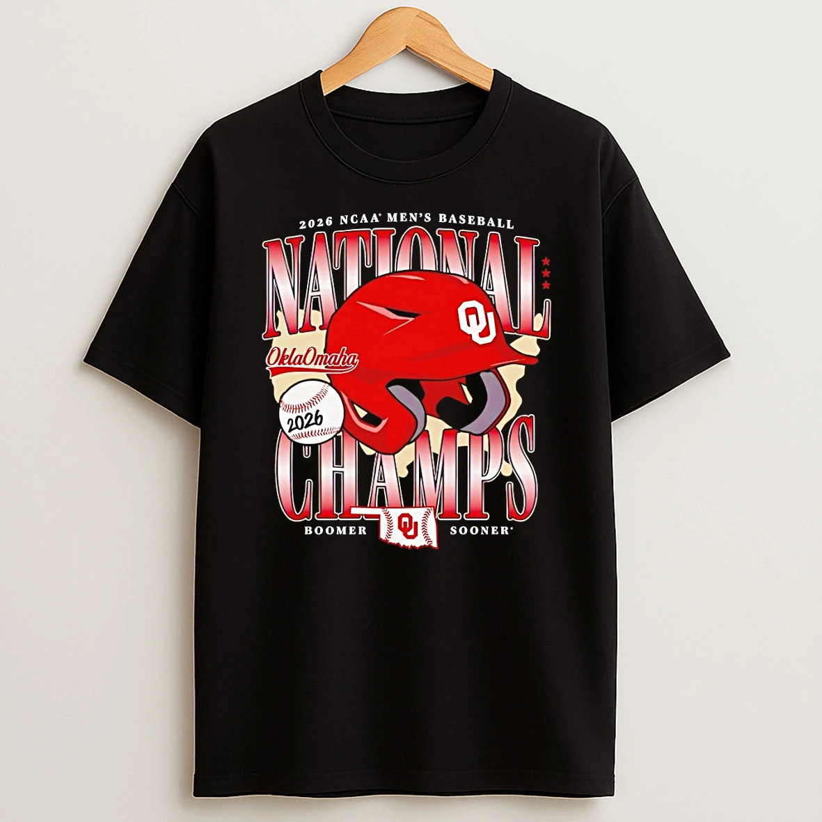 Oklahoma Sooners 2026 Ncaa Mens Baseball National Champions Boomer Sooner Shirts