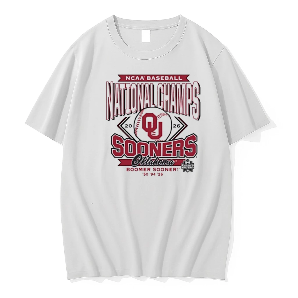 Oklahoma Sooners Cws National Champions 1950 1994 2026 Shirts