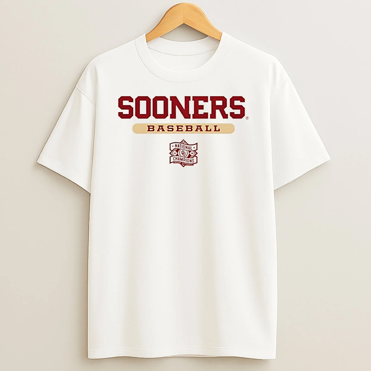 Oklahoma Sooners Ncaa Baseball Mens College World Series Champions 2026 Shirts