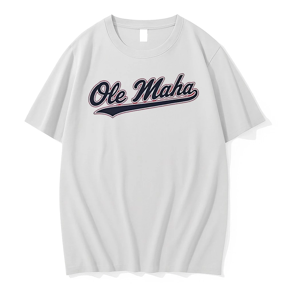Ole Miss Rebels Apparel Ole Maha White Shirts