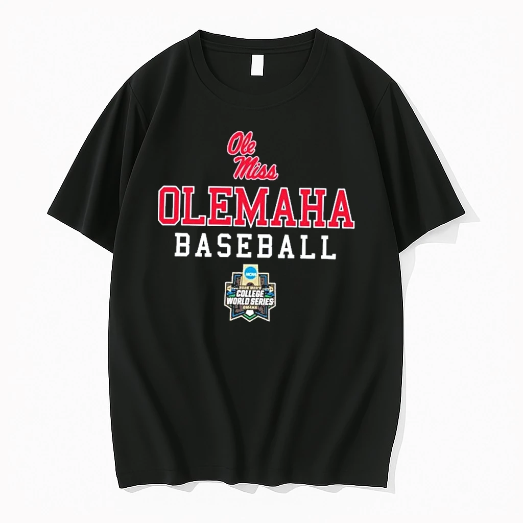 Olemaha College World Series 2026 Ole Miss Rebels Shirts