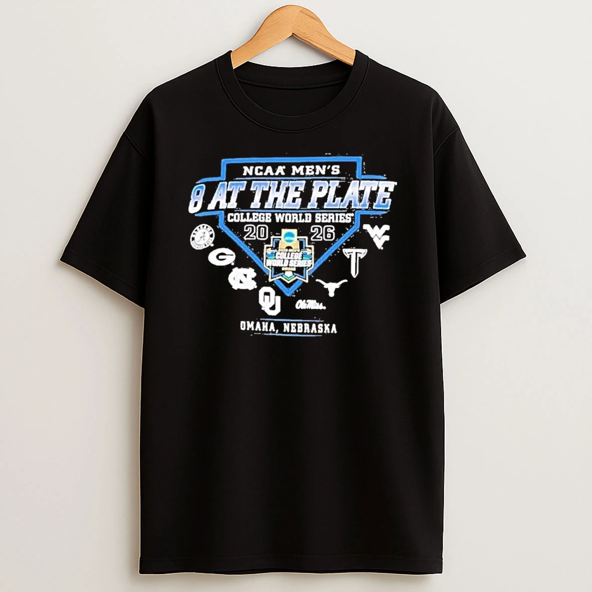 Omaha Ne 8 At The Plate 2026 Ncaa Mens Cws Bound Shirts