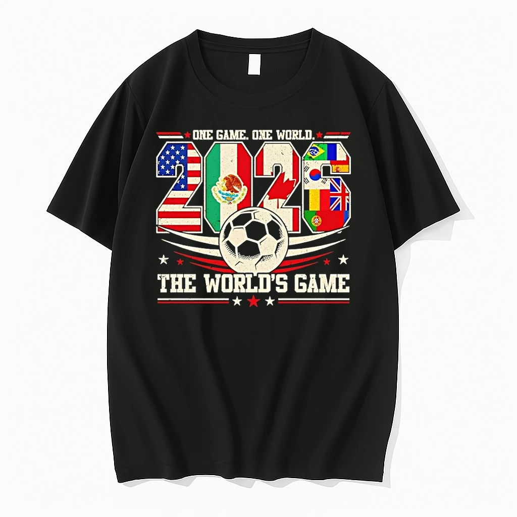 One Game One World The Worlds Game World Cup 2026 Flags Shirts